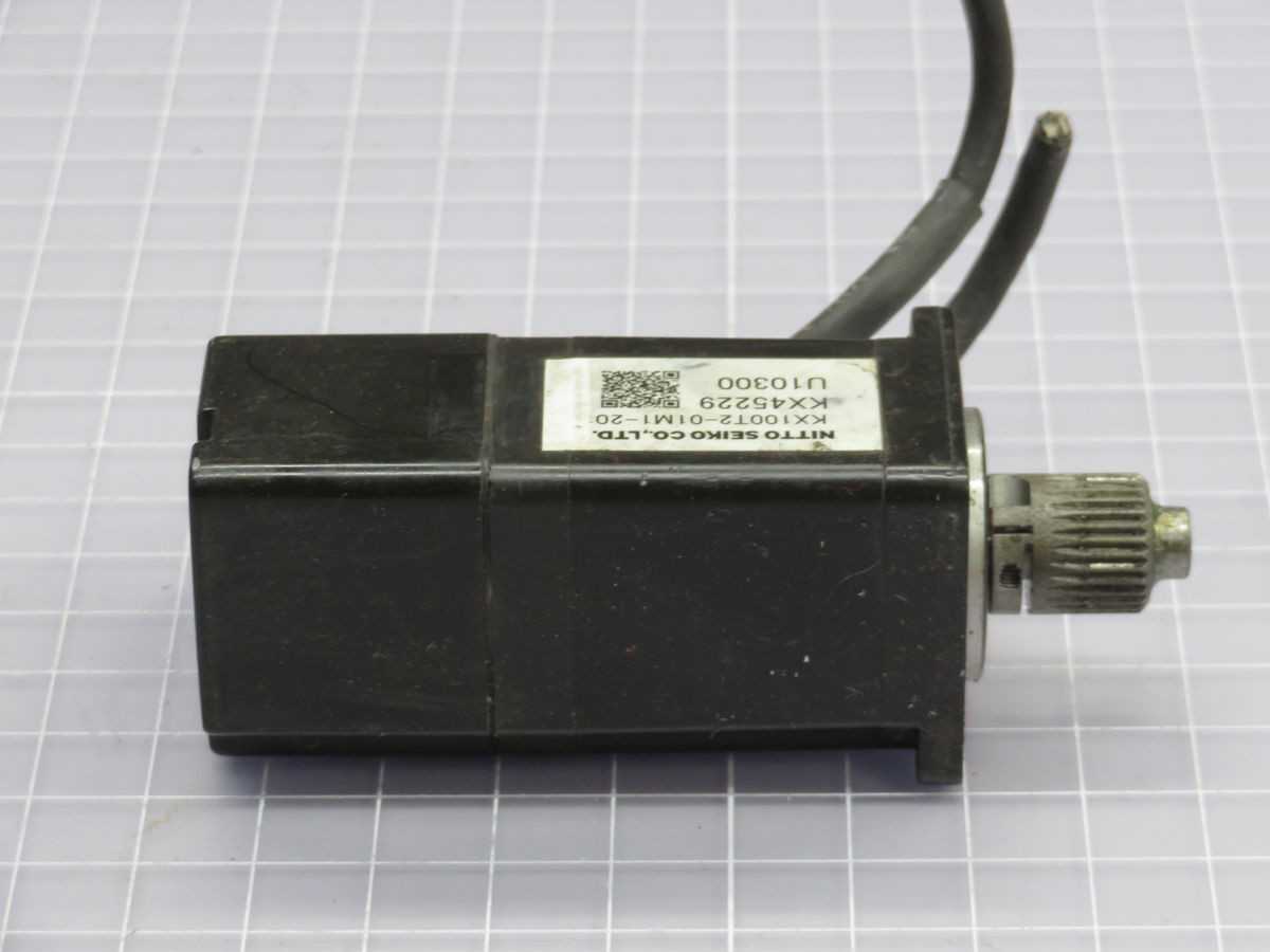 NITTO SEIKO SGMAV-01AAK-NS12 AC SERVO MOTOR T257456 - SERVO
