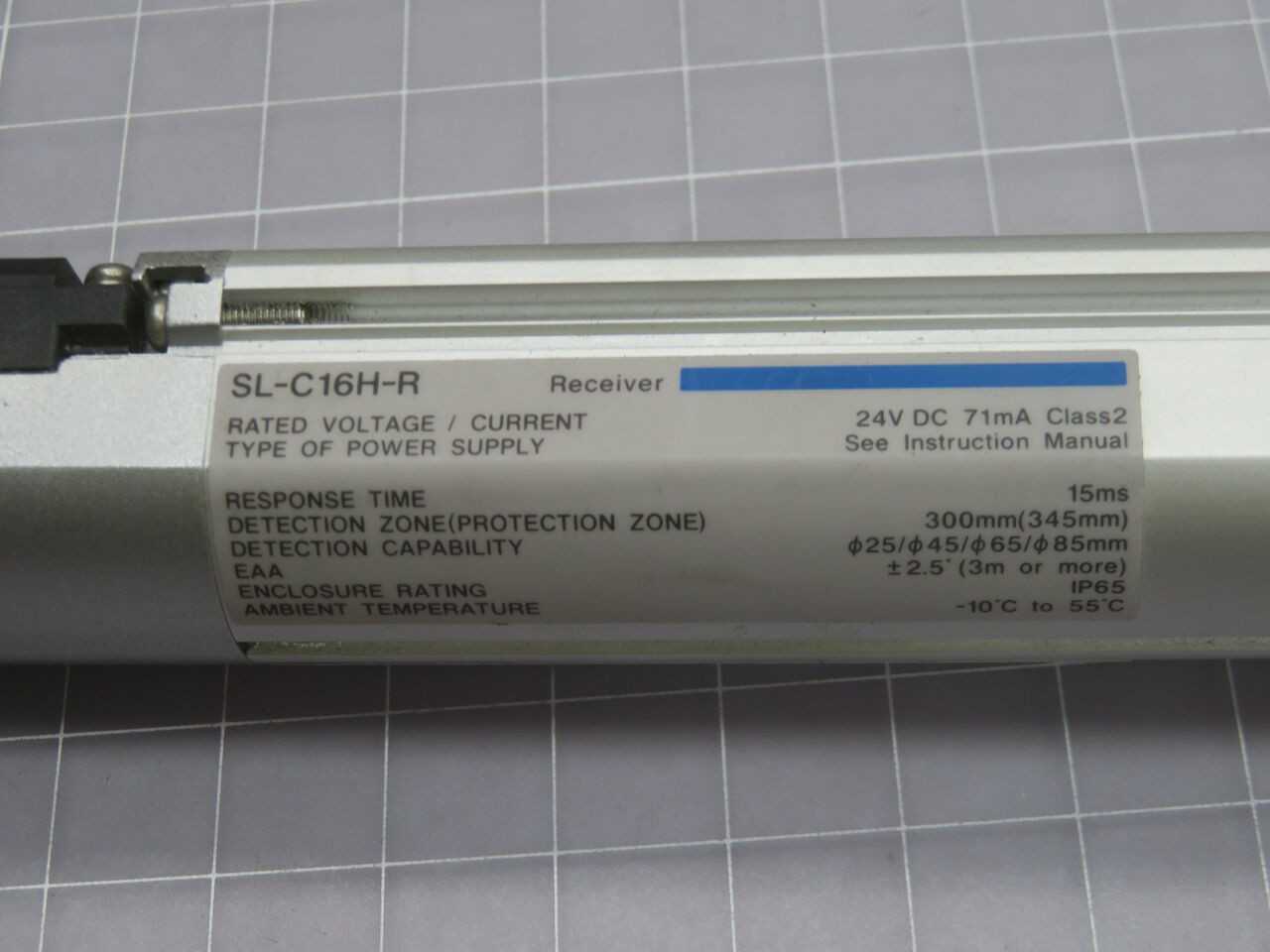 KEYENCE CORP SL-C16H-R LIGHT CURTAIN T245350 - SENSORS