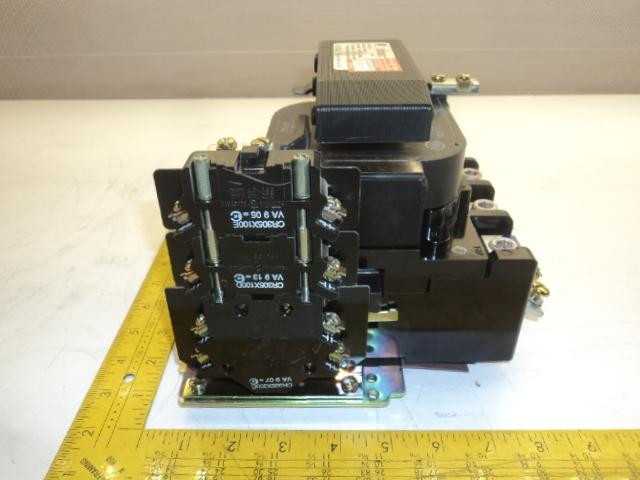 GE CR305E0 MOTOR STARTER NEMA SIZE 3 600VAC 100 AMPS T19165 - DC MOTOR