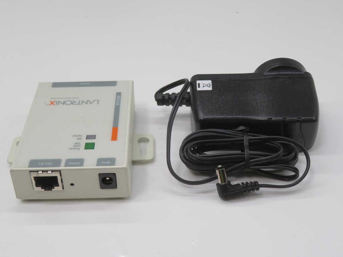 LANTRONIX MSS100-21 COMPUTER T231627 - PLC MODULES