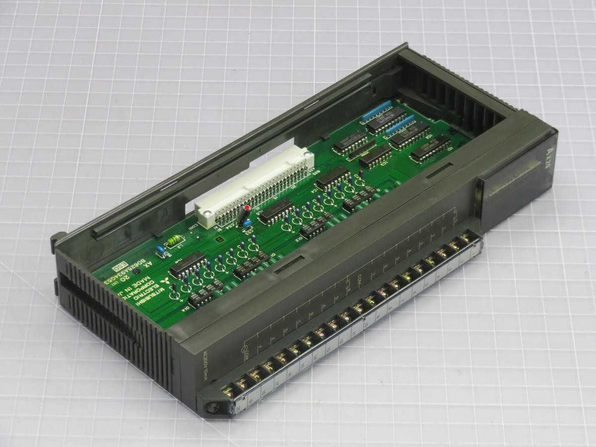 MITSUBISHI AX20 INPUT MODULE T229328 - PLC MODULES
