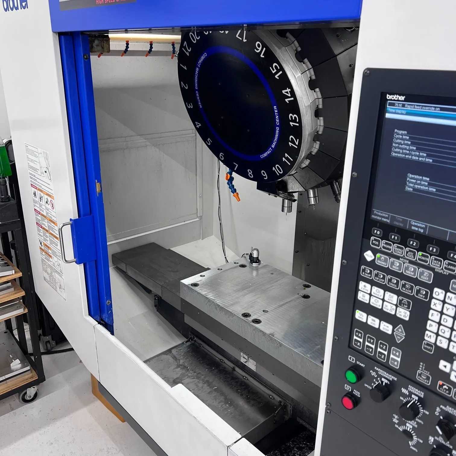 2020 Brother Speedio S700X1 27K RPM CNC Drilling & Tapping Center with Mist Collector - VERTICAL MACHINING CENTERS