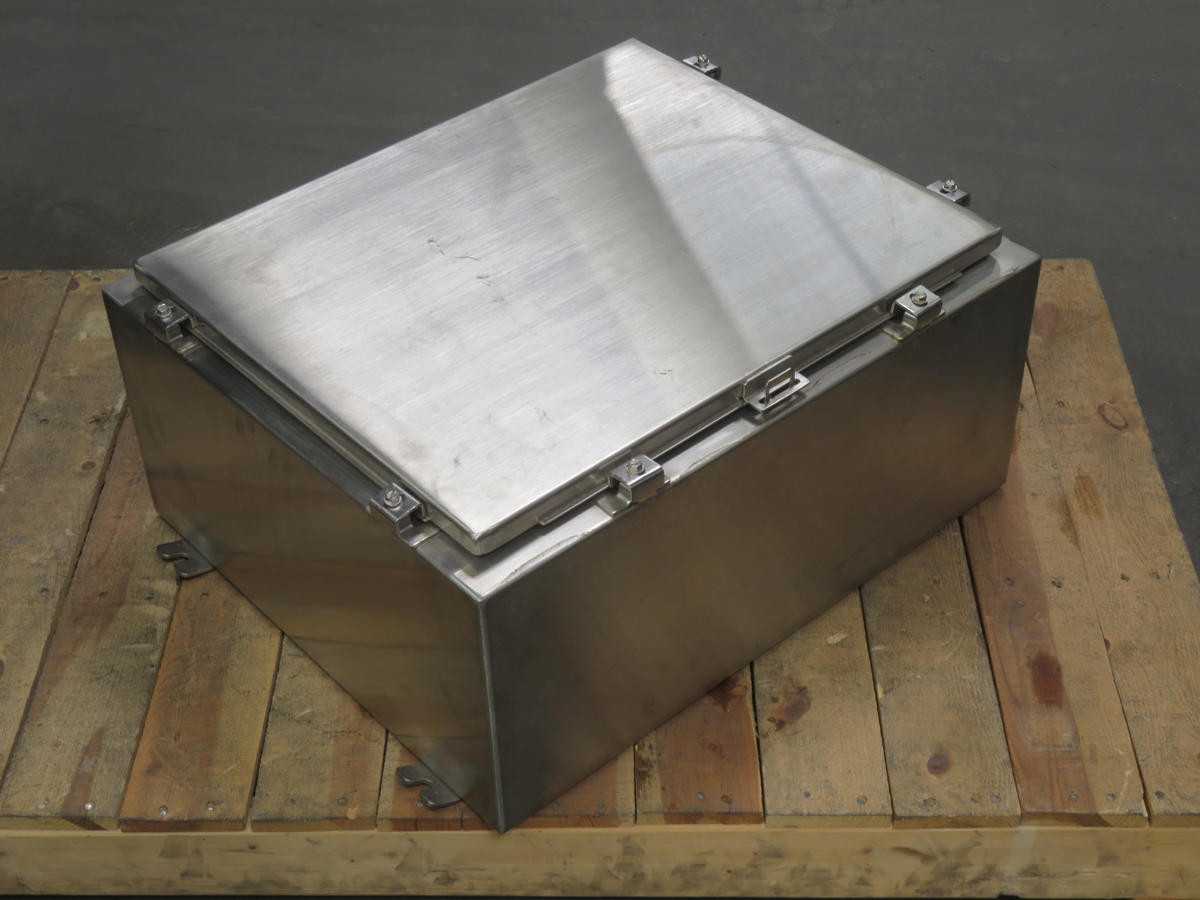 AUSTIN A-2844 SS ENCLOSURE 24X20X12 T240920 - ELECTRICAL ENCLOSURES