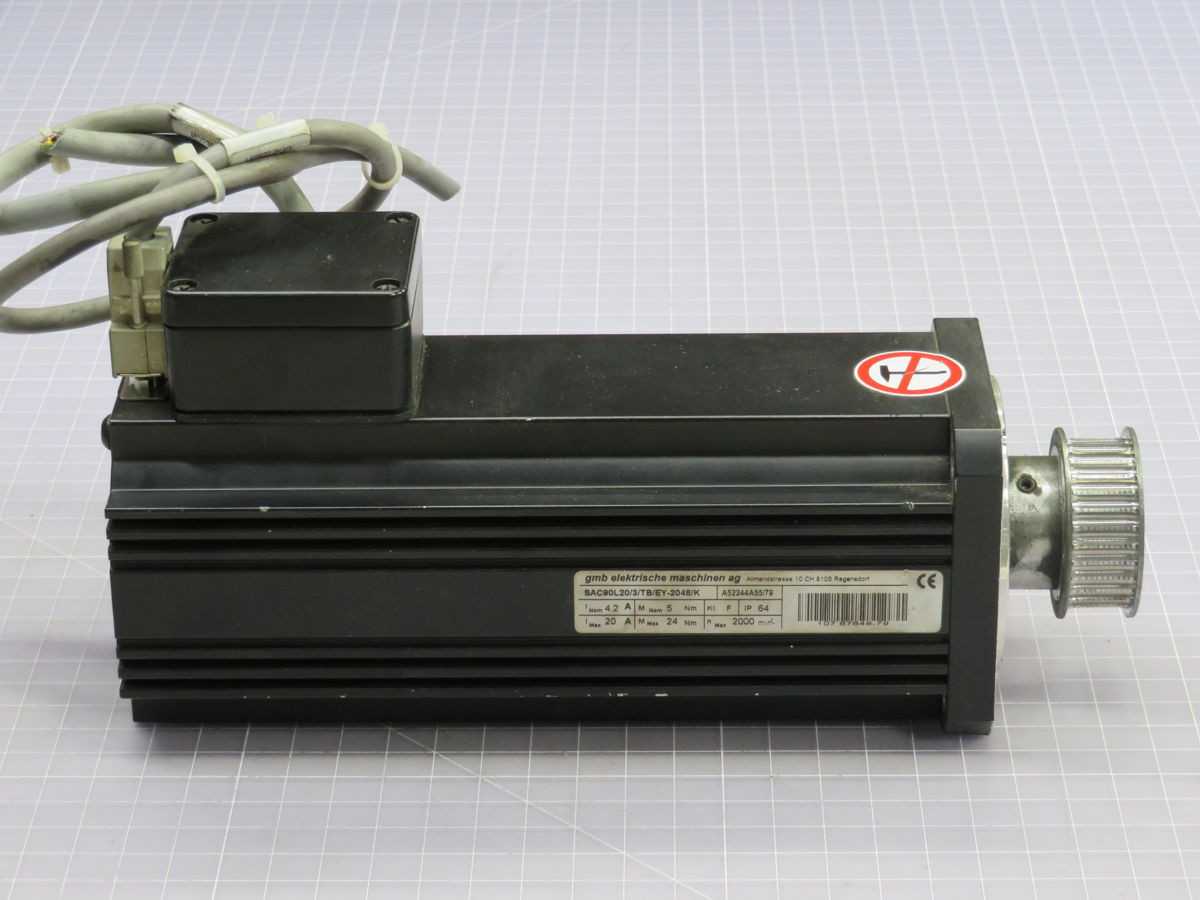 GMB SAC90L20/3/TB/EY-2048/K SERVO MOTOR T247748 - SERVO