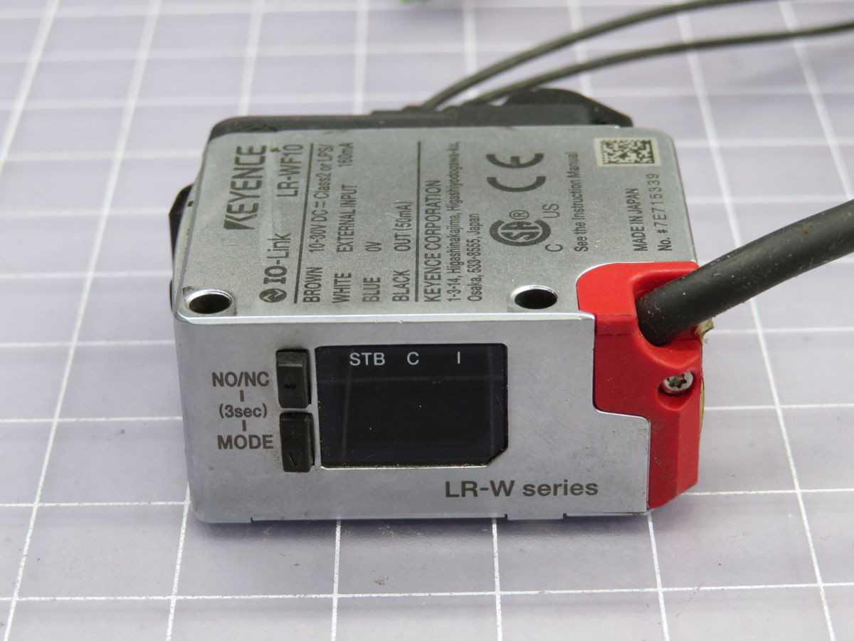 Keyence LR-WF10 Laser Sensor T256123 - Precision Measurement Technology - SENSORS