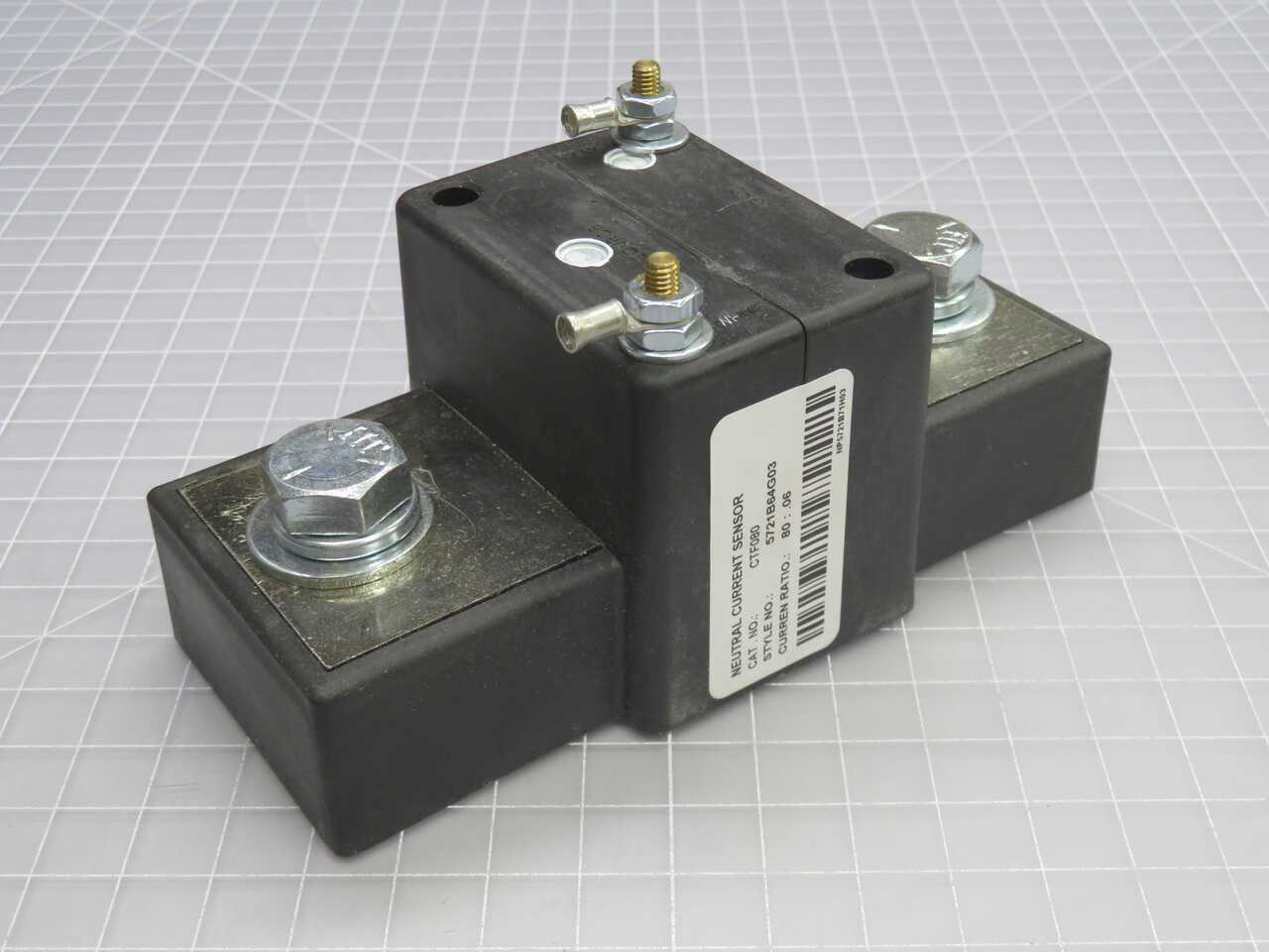 EATON CTF080 NEUTRAL CURRENT TRANSFORMER T270309 - POWER TRANSFORMERS