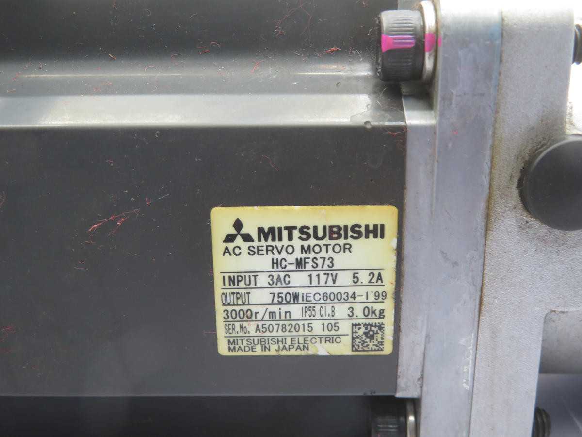 MITSUBISHI HC-MFS73 SERVO MOTOR T216764 - SERVO