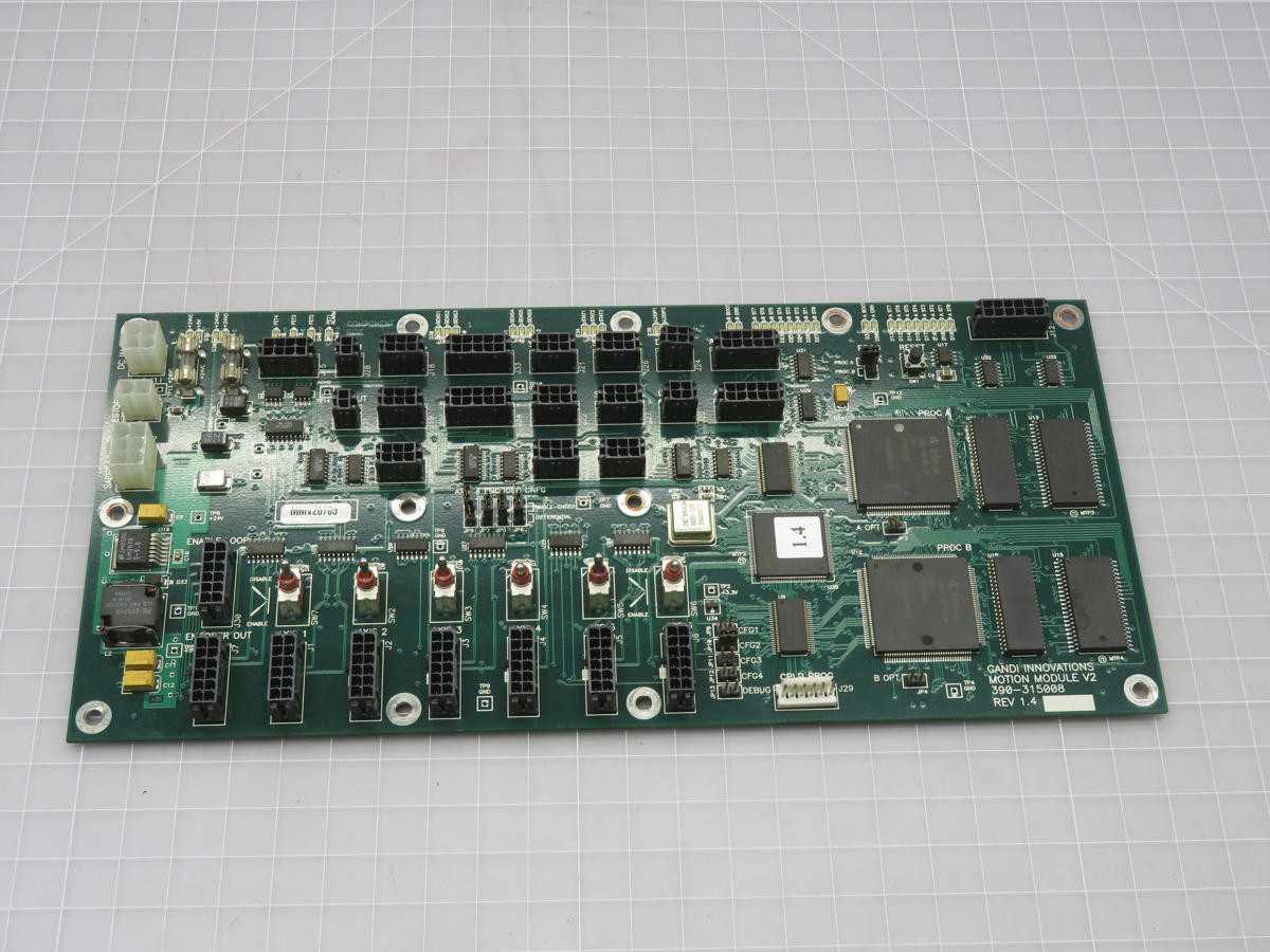 GANDI INNOVATIONS 390-315008 MOTION CONTROL MODULE V2 CIRCUIT BOARD T218965 - PCB CIRCUIT BOARDS