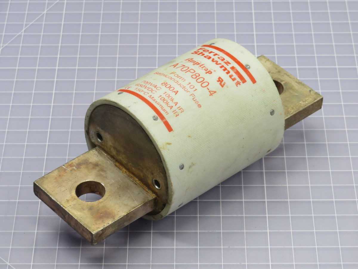 FERRAZ SHAWMUT A70P800-4 CURRENT LIMITING FUSE T248946 - FUSES