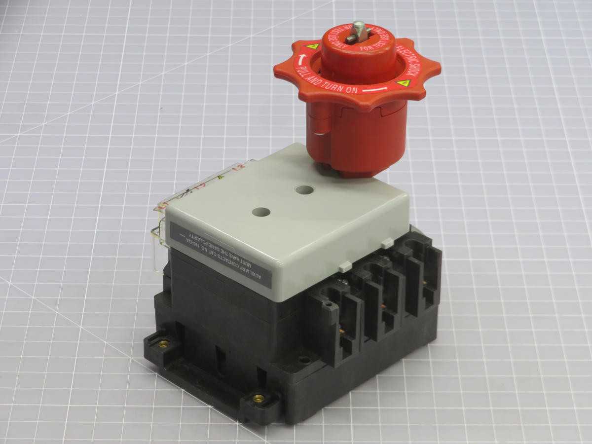 ALLEN BRADLEY 194R-NN030P3 DISCONNECT SWITCH T241146 - DISCONNECT SWITCHES ALLEN BRADLEY 194R-NN030P3 DISCONNECT SWITCH T241146 - DISCONNECT SWITCHES