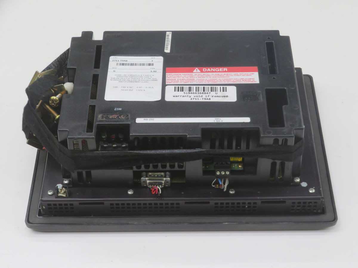 ALLEN BRADLEY 2711-T9A8 OPERATOR INTERFACE T247311 - OPERATOR INTERFACE PANELS