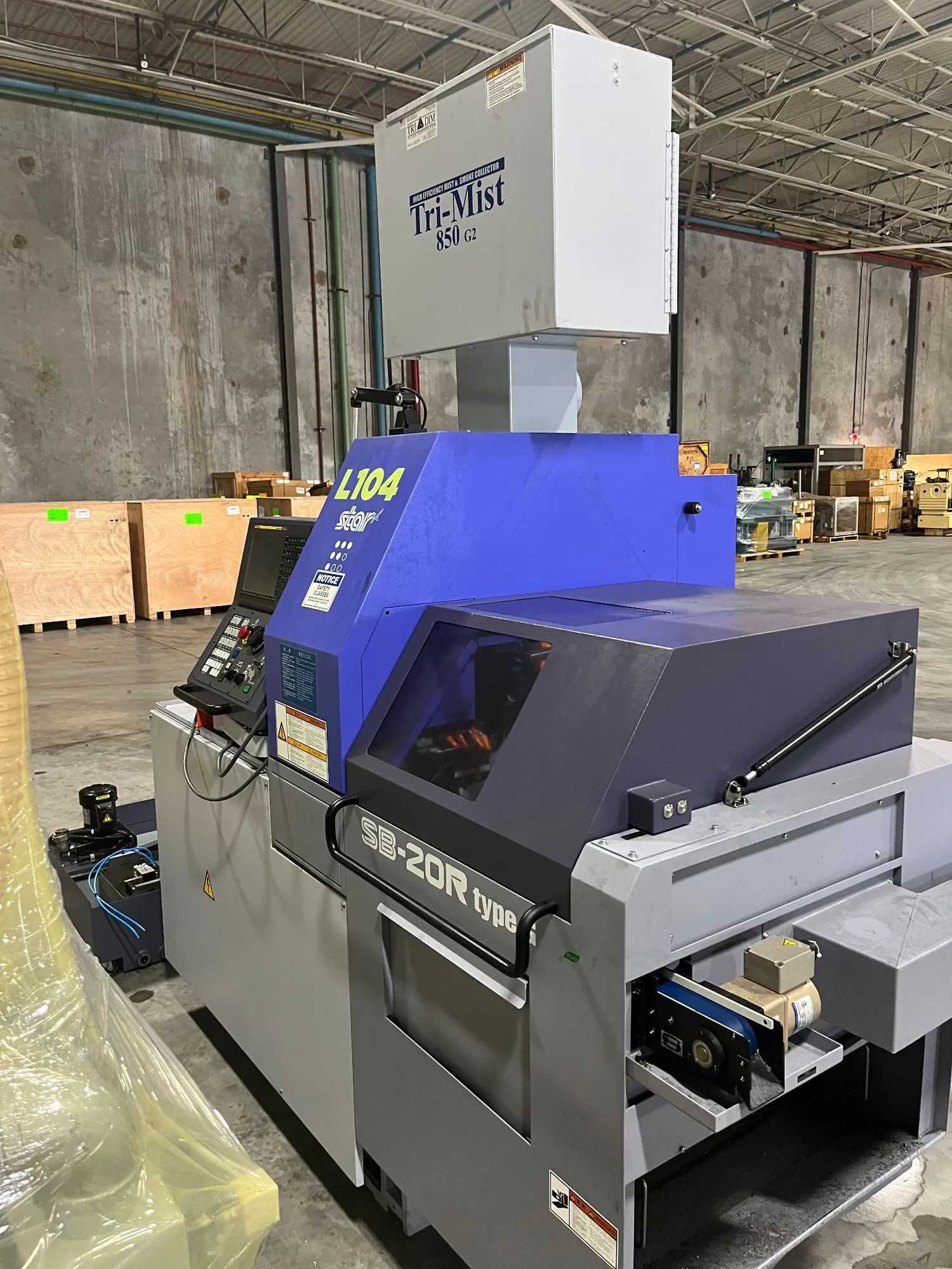 2023 Star SB-20R Type G Swiss Lathe With Mist Collector & Bar Feeder - CNC LATHES