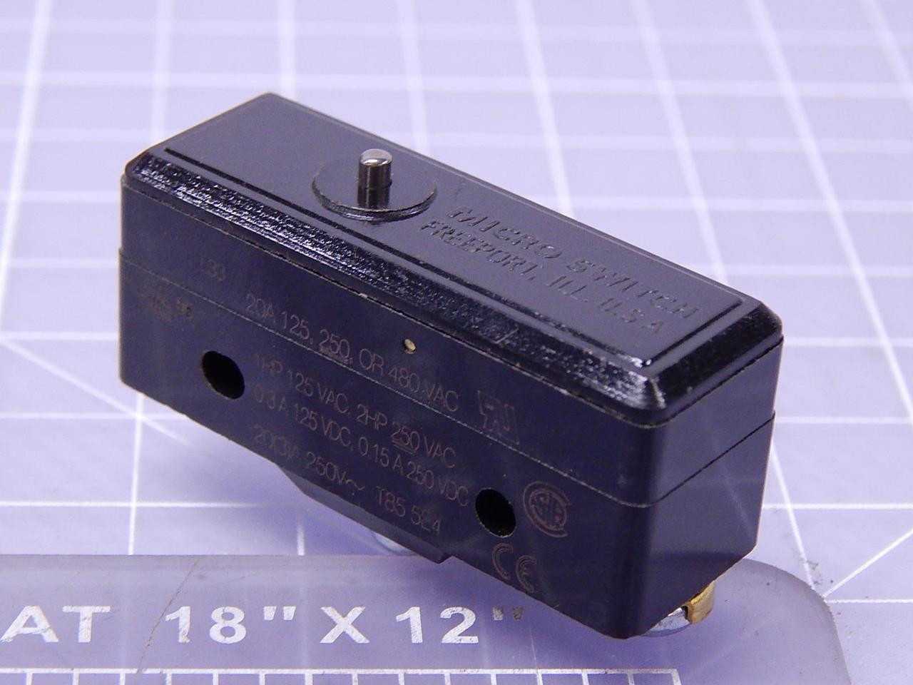 LOT OF 130 HONEYWELL BA-1R2416-A42 BASIC / SNAP ACTION SWITCHES BASIC SW SPDT 20 A 250VAC PIN PLGR A - SWITCHES