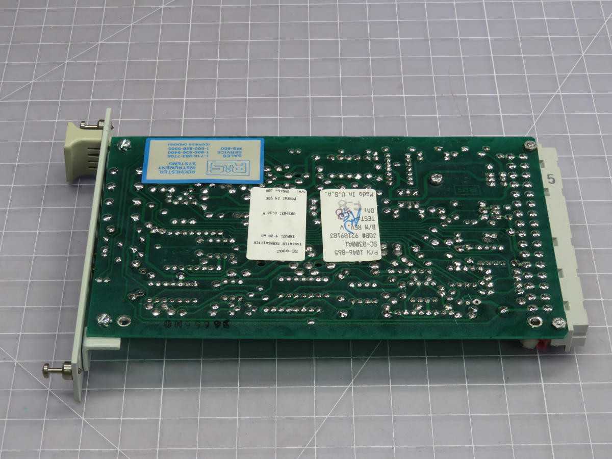 RIS SC-8302 Power Supply Unit Circuit Board T239052 - POWER SUPPLIES