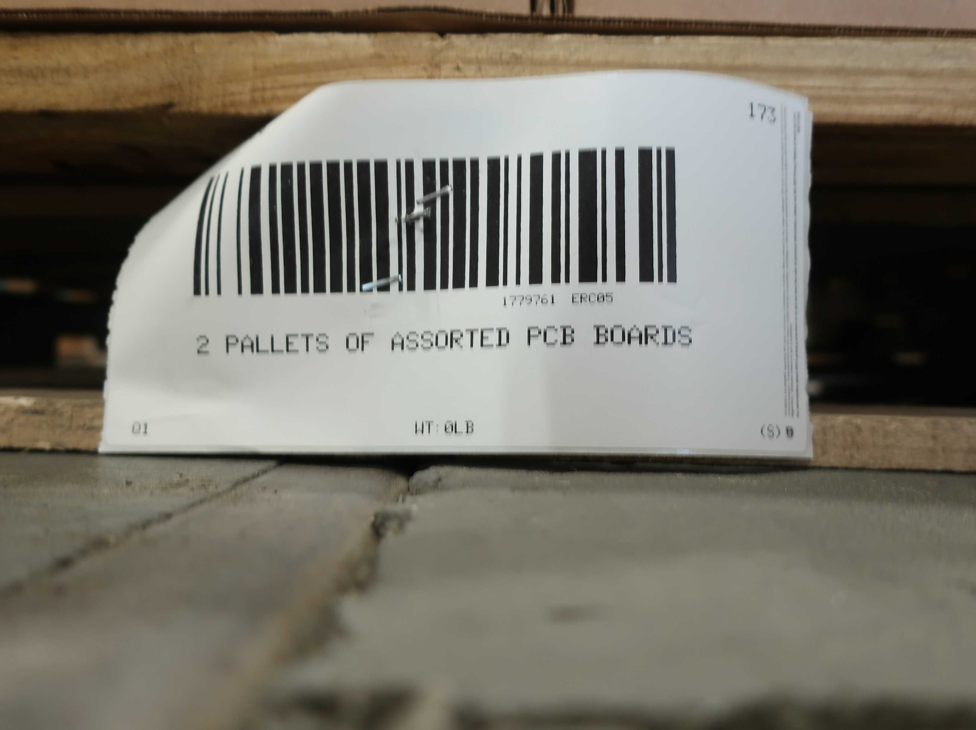 SKU 1779761 - 2 PALLETS OF ASSORTED PCB BOARDS - PCB CIRCUIT BOARDS