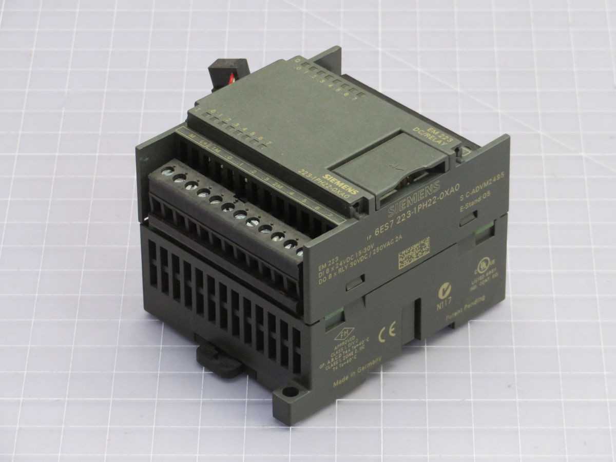 SIEMENS 6ES7 223-1PH22-0XA0 I/O MODULE T256028 - PLC MODULES