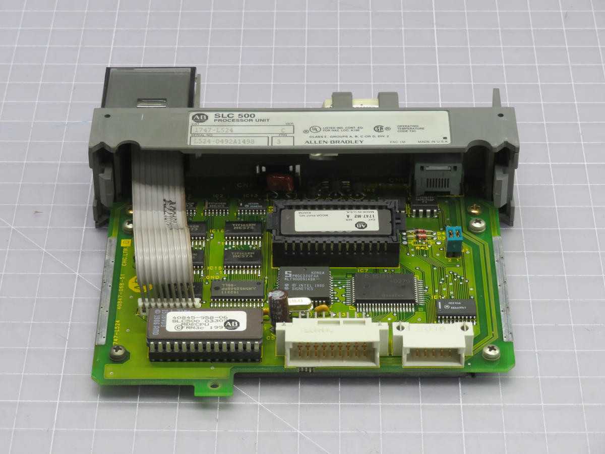 ALLEN BRADLEY 1747-L524 PROCESSOR UNIT T231337 - AUTOMATION & CONTROLS