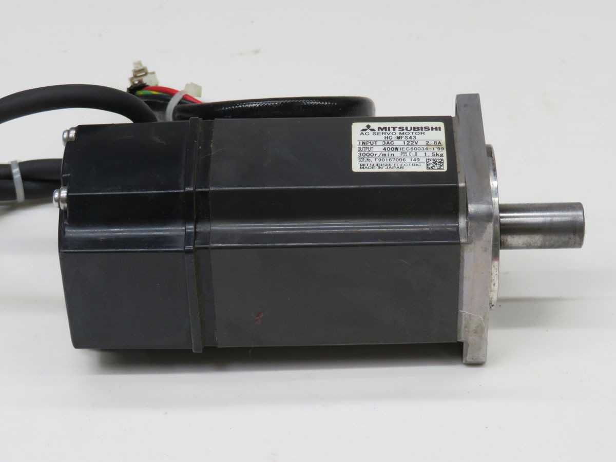 MITSUBISHI HC-MFS43 AC SERVO MOTOR T250413 - SERVO