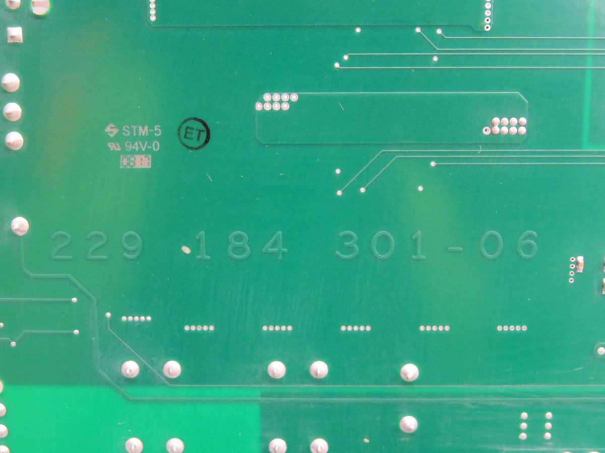 229 184 301-06 CIRCUIT BOARD T258651 - PCB CIRCUIT BOARDS