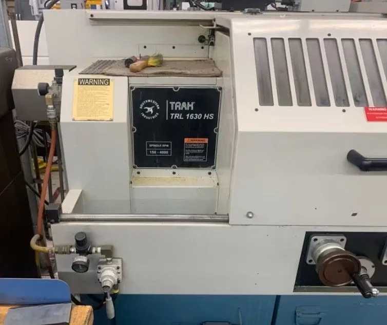 SWI TRAK 1630HSSX CNC/Manual Toolroom Lathe With Hyd Collet Closer & 8 Station Turret - CNC LATHES