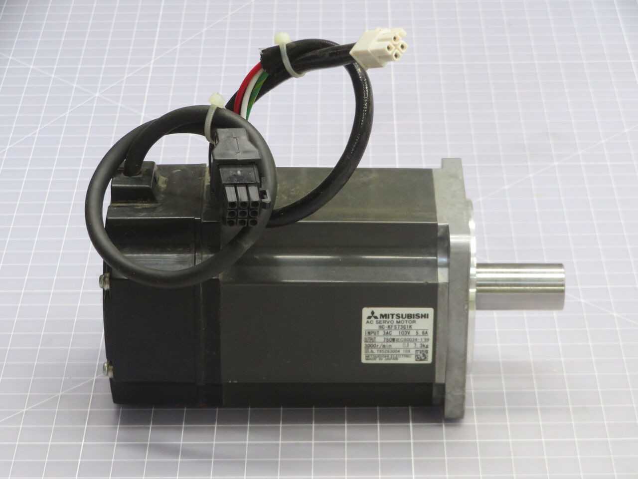 MITSUBISHI HC-KFS73G1K AC SERVO MOTOR T245254 - SERVO