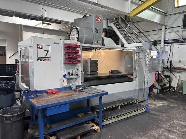 2007 Haas VF-7 CNC Vertical Machining Center With 84x28 Table Size - VERTICAL MACHINING CENTERS