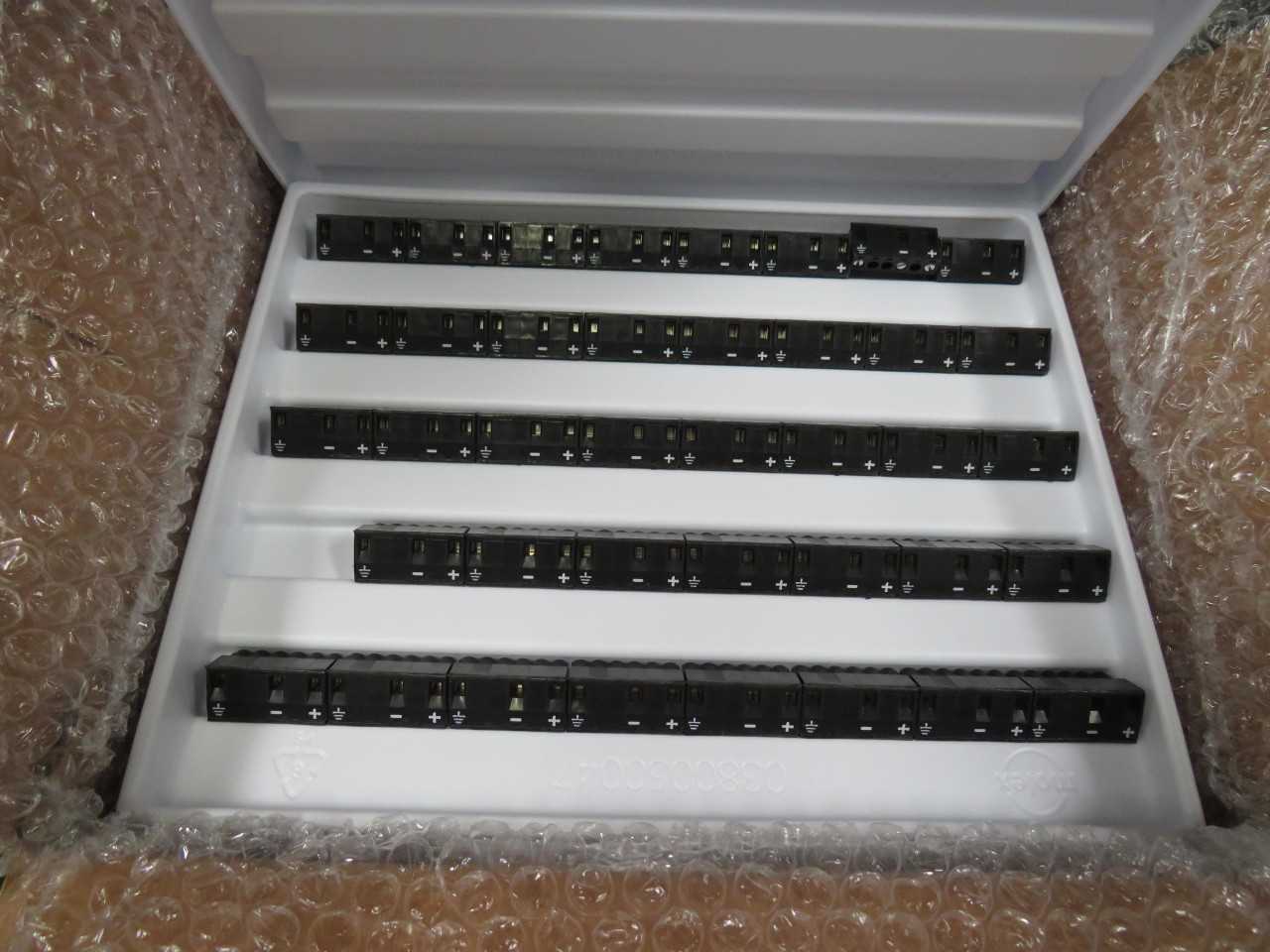 LOT OF 590 MOLEX 0398790306 EURO PLUG 5MM 6POS CUSTOM POLARIZATION T154025 - TERMINAL BLOCKS