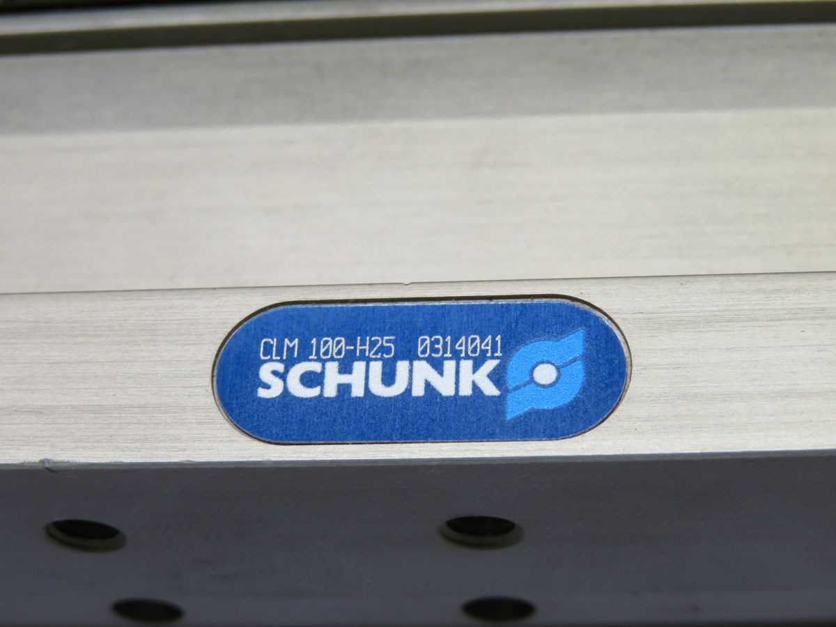 SCHUNK CLM 100-H25 LINEAR ACTUATOR BH0082 - ACTUATOR