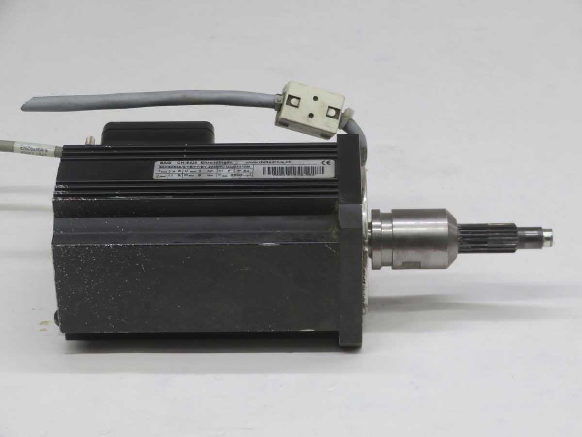 DELTA DRIVE SAC90S25/3/TB/FT/EY-2048/K SERVO MOTOR T255103 - SERVO