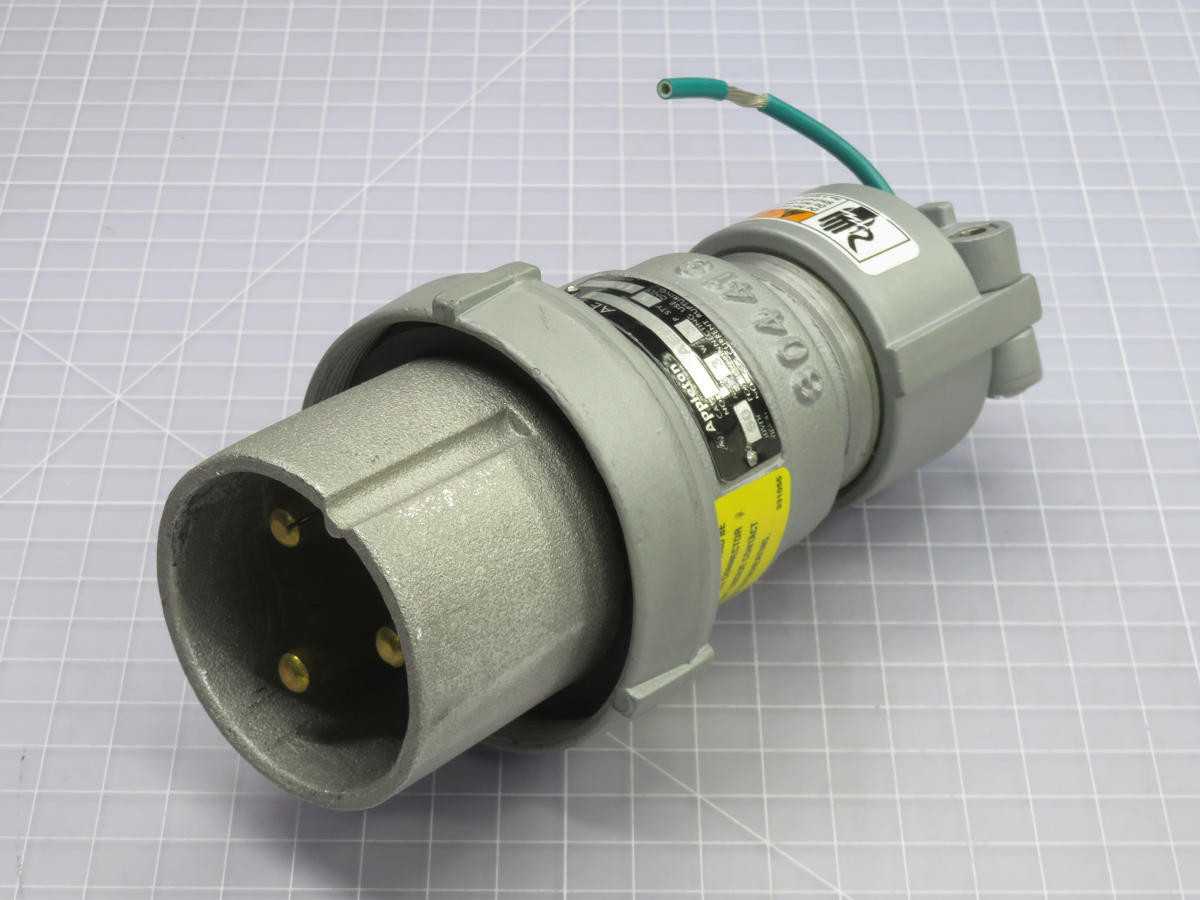 EMERSON AEP6352 60 AMP CLAMPING RING PLUG T236706 - PLUGS & RECEPTACLES
