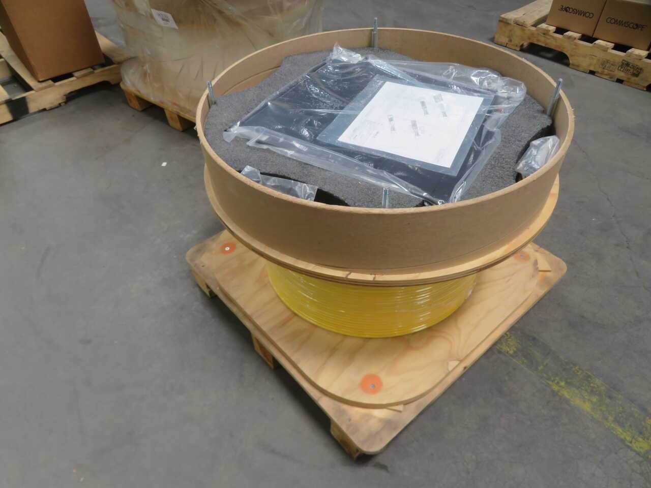 COMMSCOPE HCD1-1AEDL0A100M EHD-SERIES HIGH-DENSITY FIBER PATCH PANEL W/ CABLE STUB - FIBER OPTIC CABLE
