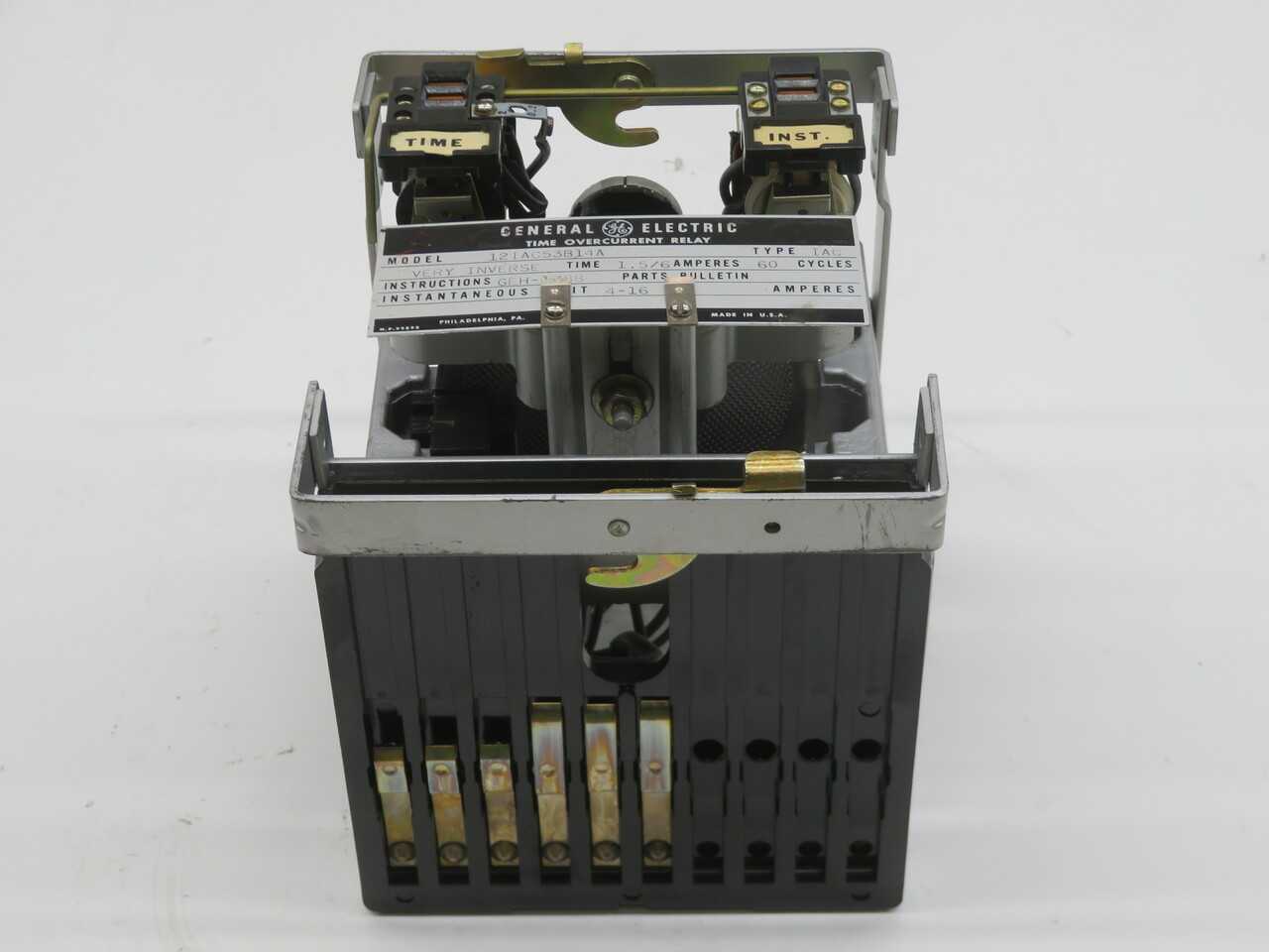 GE 12IAC53B14A TIME OVERCURRENT RELAY T211677 - ELECTRICAL COMPONENTS