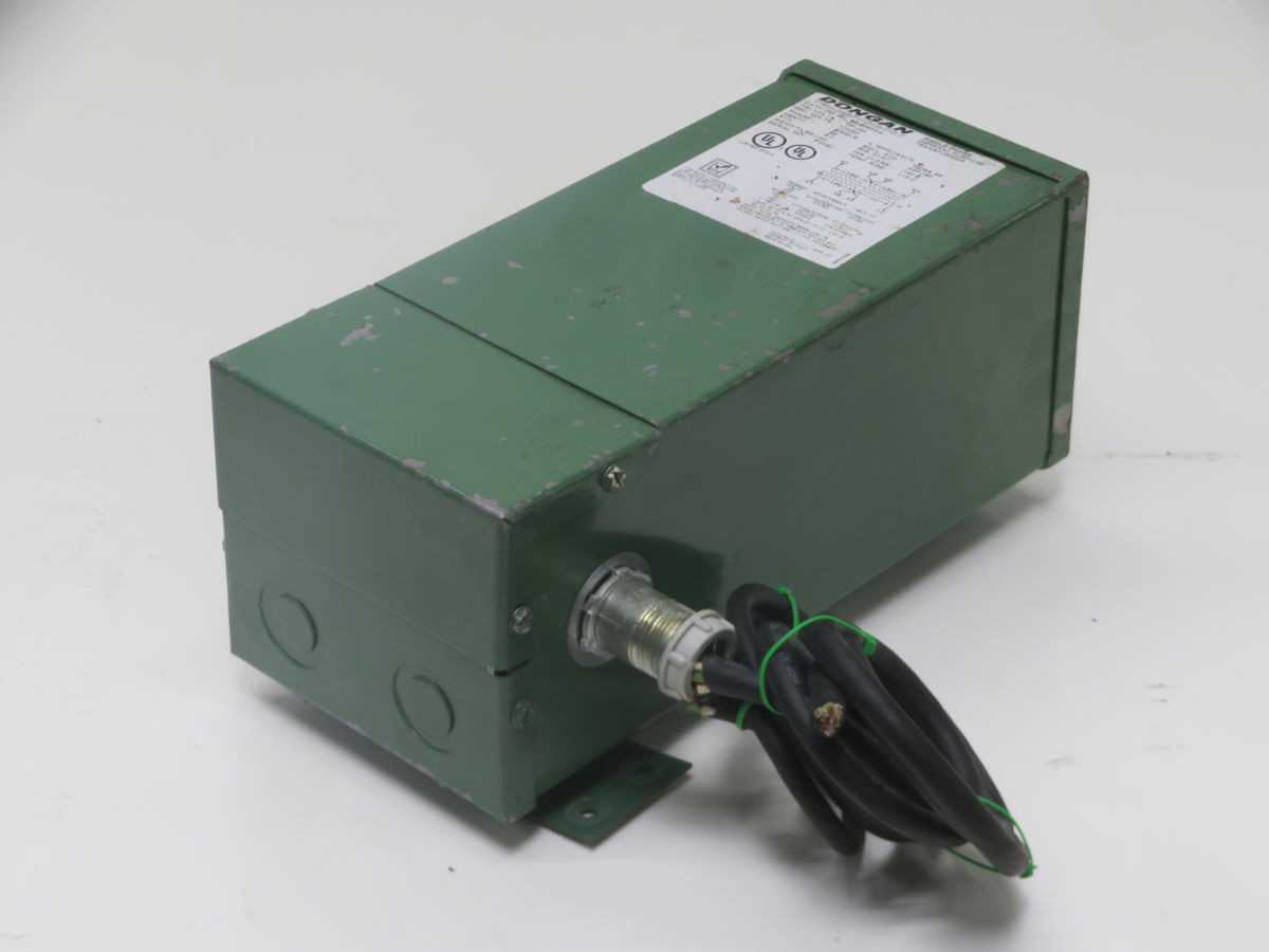 DONGAN 85-6045SH SINGLE PHASE GENERAL PURPOSE TRANSFORMER T246288 - INDUSTRIAL PARTS