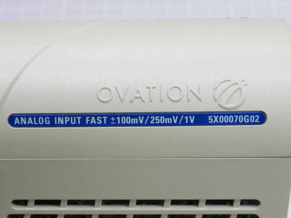 OVATION 5X00070G02 INPUT MODULE T229738 - PLC MODULES