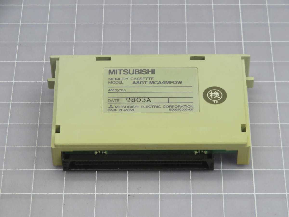 MITSUBISHI ABGT-MCA4MFDW MEMORY CASSETTE T243347 - PLC MODULES