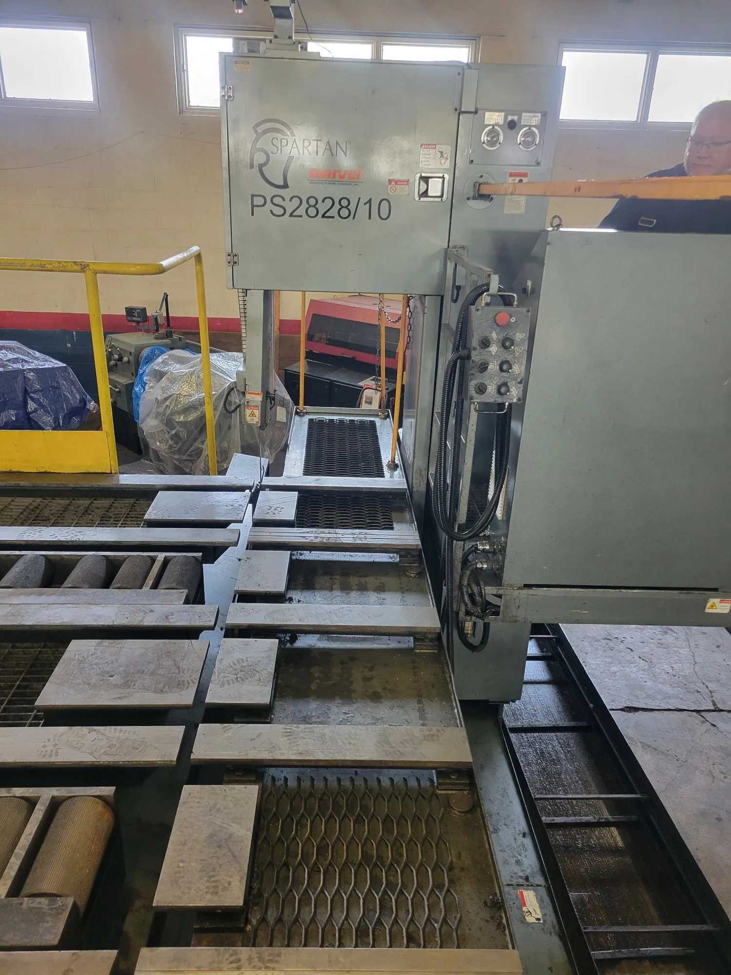Marvel/Spartan PS2828/10, 120' X 28" X 28" LW Hour, Excellent Condition - HORIZONTAL BAND SAWS
