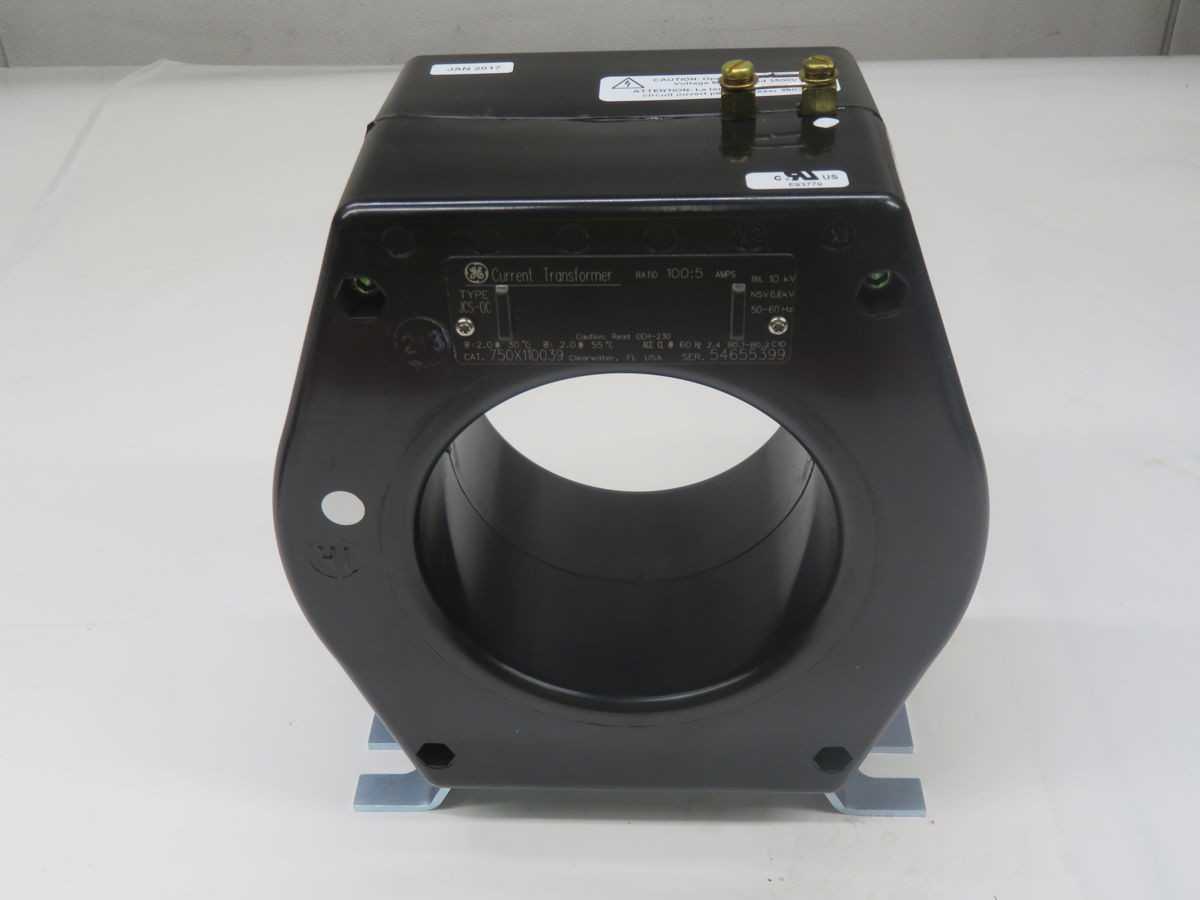 GE 750X110039 CURRENT TRANSFORMER T251915 - POWER TRANSFORMERS
