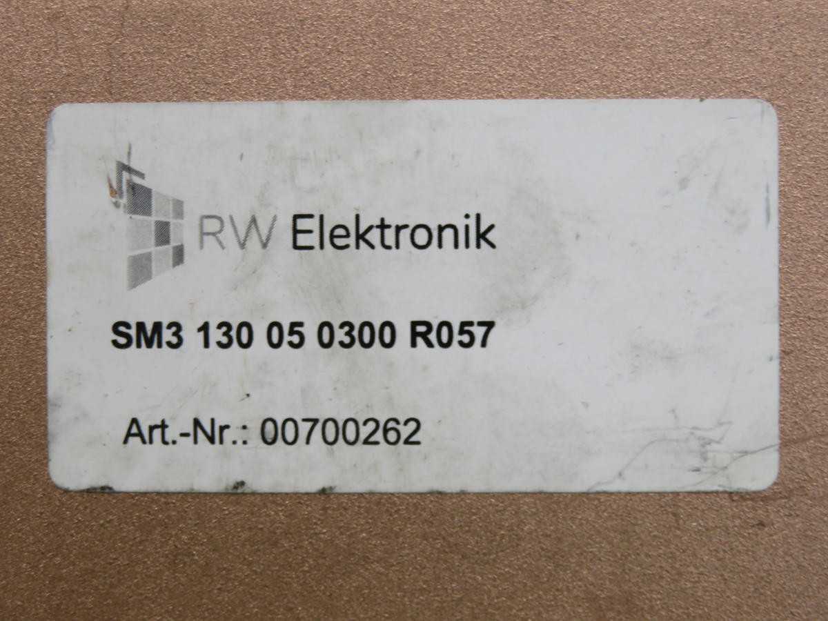 RW ELEKTRONIK SM3 130 050300 R057 00700262 POWER SUPPLY CIRCUIT BOARD T219255 - PCB CIRCUIT BOARDS