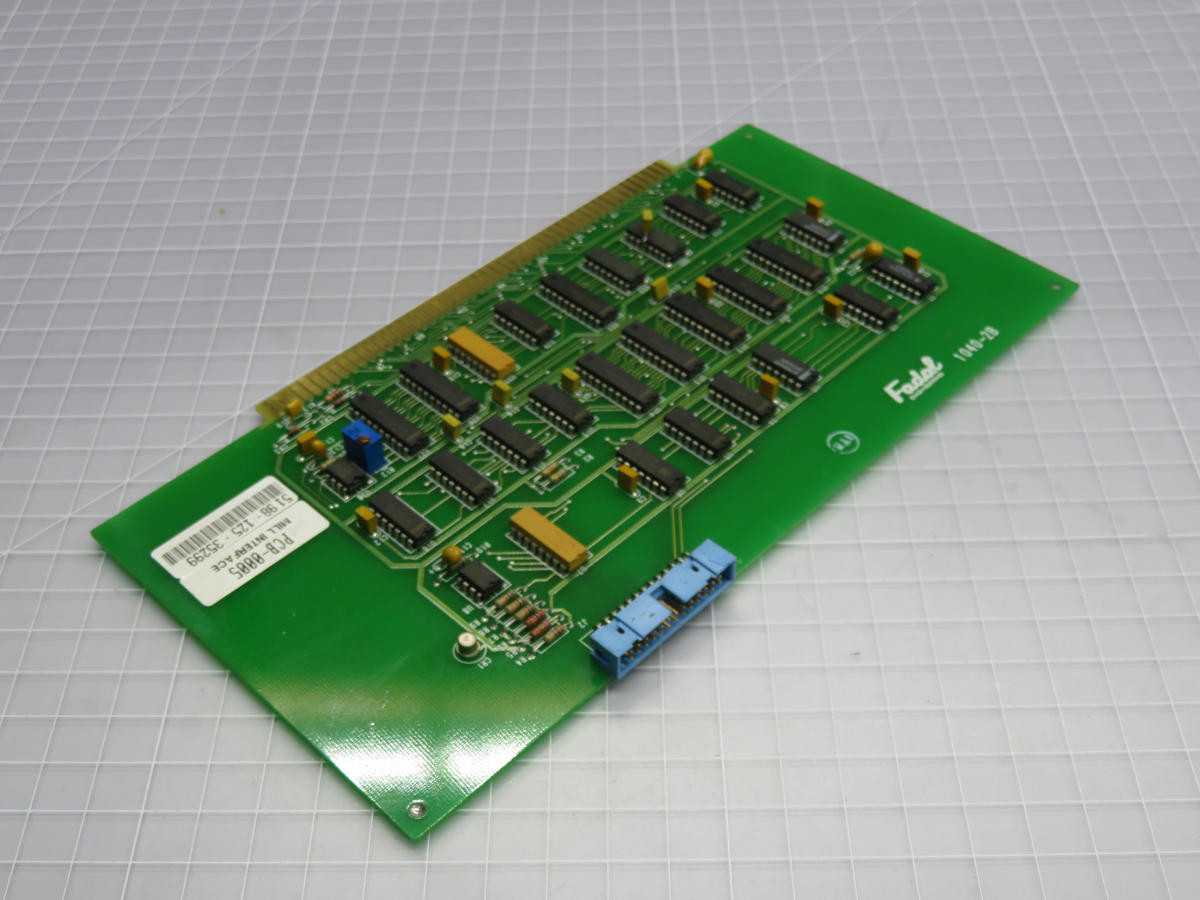 FADAL PCB-0005 1040-2B MILL INTERFACE BOARD T211341 - PCB CIRCUIT BOARDS