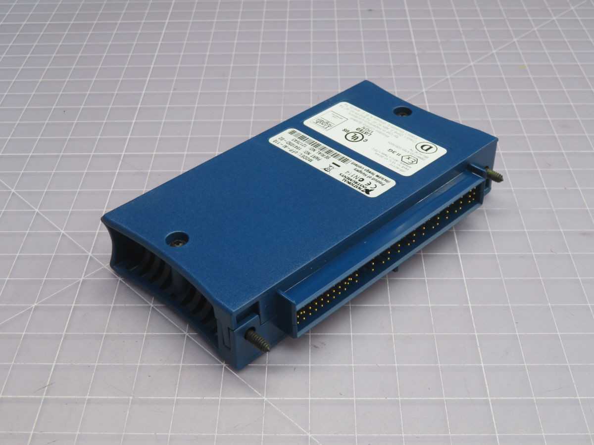 National Instruments CFP-AI-110 Input Module T254769 - High-Performance Data Acquisition - PLC MODULES