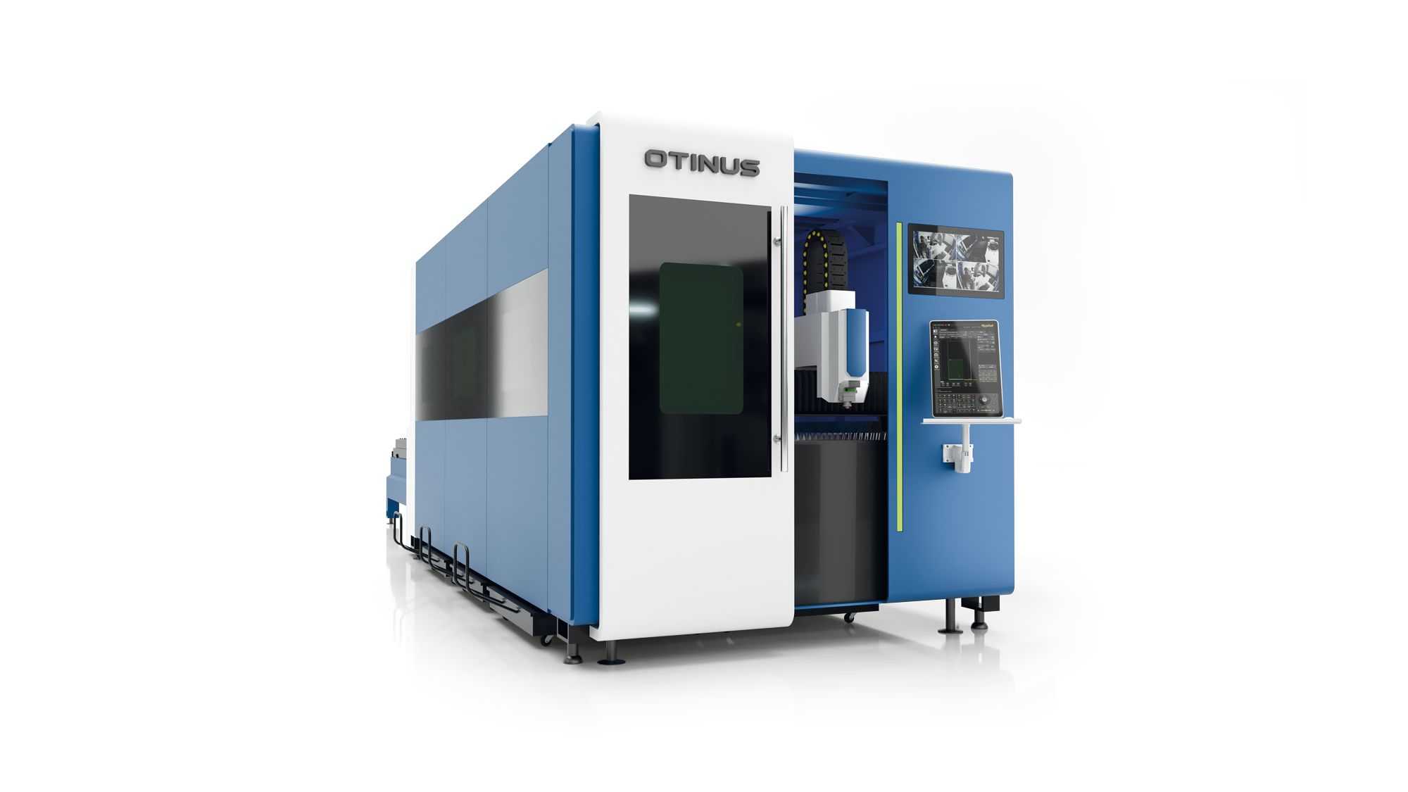 2024 Otinus FLC-3015-3000W Enclosed CNC Laser Cutting Machine - 1985 Lb Capacity - FLATBED LASER CUTTERS