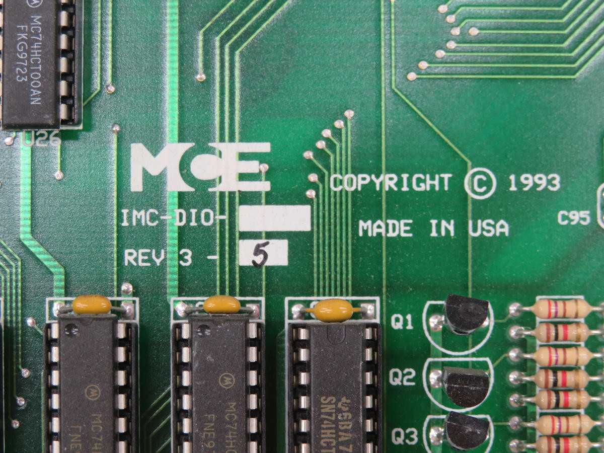 MCE IMC-DIO CIRCUIT BOARD T239648 - PCB CIRCUIT BOARDS