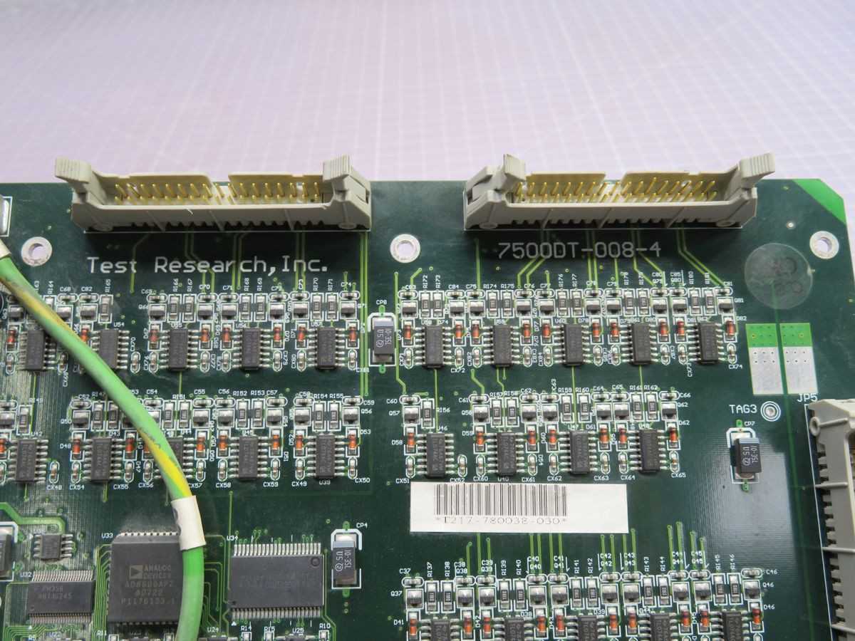 TEST RESEARCH 7500DT-008-4 CIRCUIT BOARD T251316 - PCB CIRCUIT BOARDS