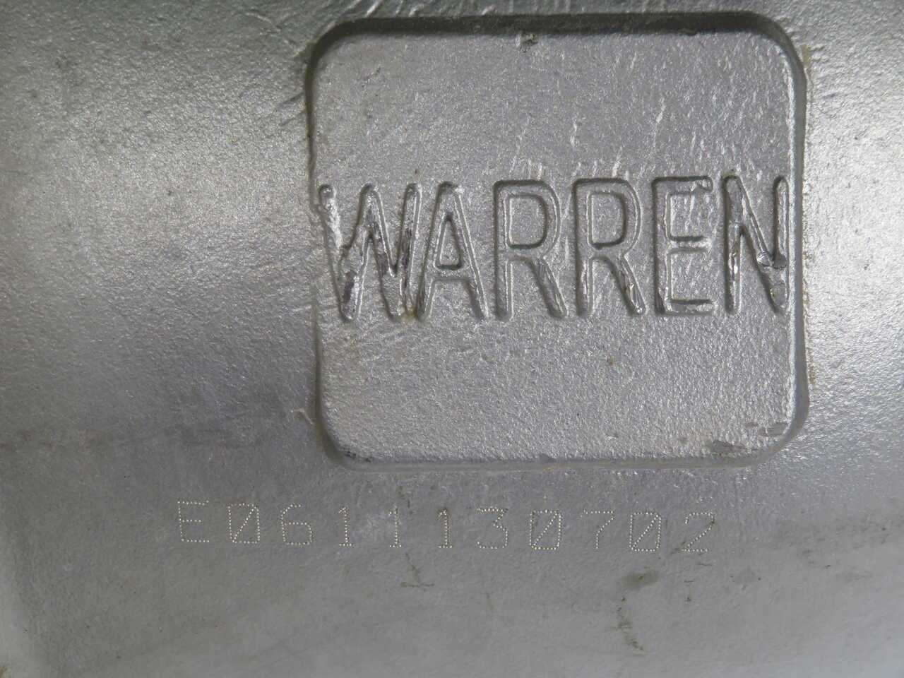 WARREN E0611130702 INDUSTRIAL BALL VALVE T270393 - BALL VALVE