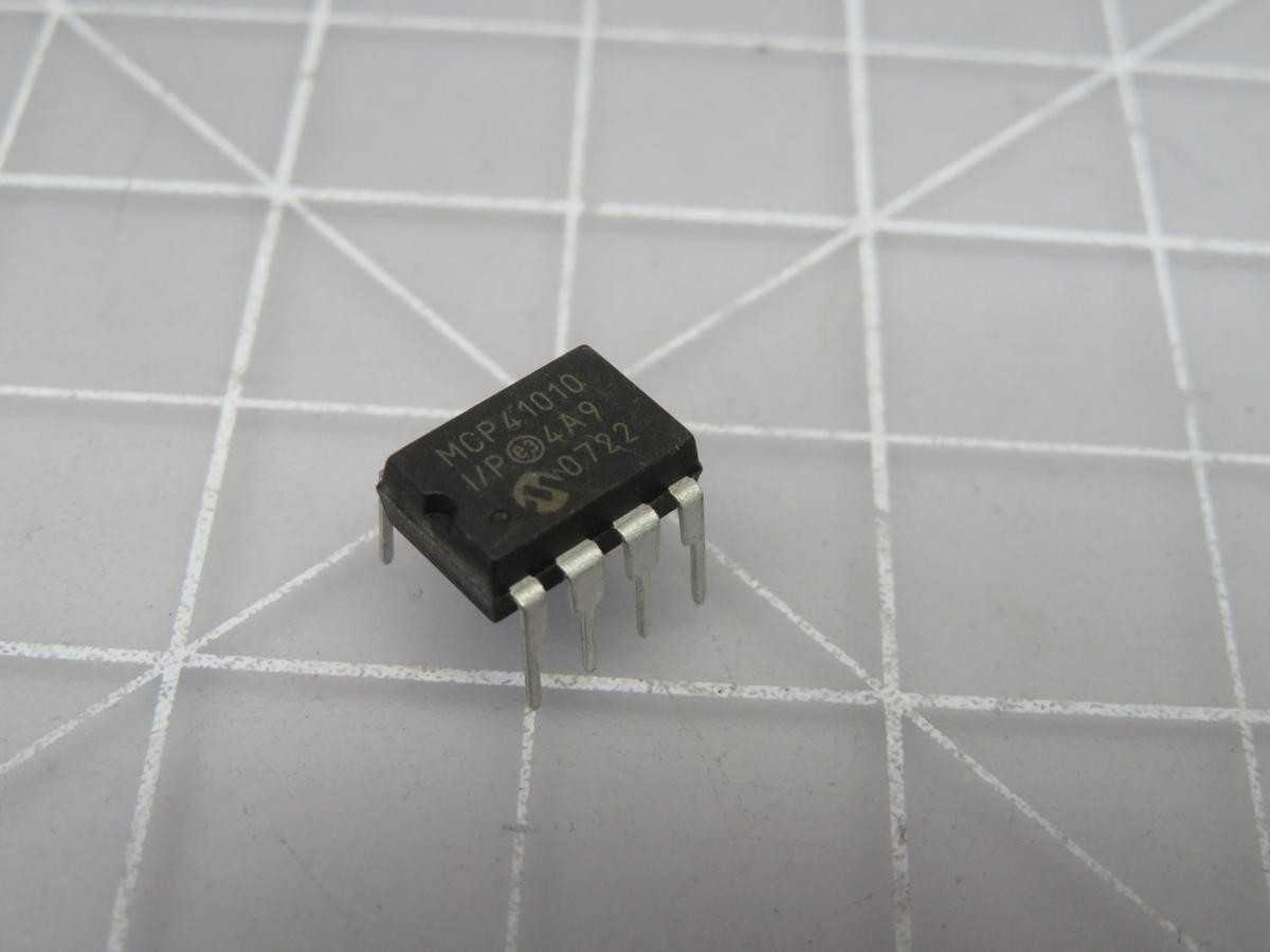 LOT OF 400 MICROCHIP MCP41010-I/P DIGITAL POTENTIOMETER ICS 256 STEP SPI 10KOHM T196193 - INDUSTRIAL PARTS