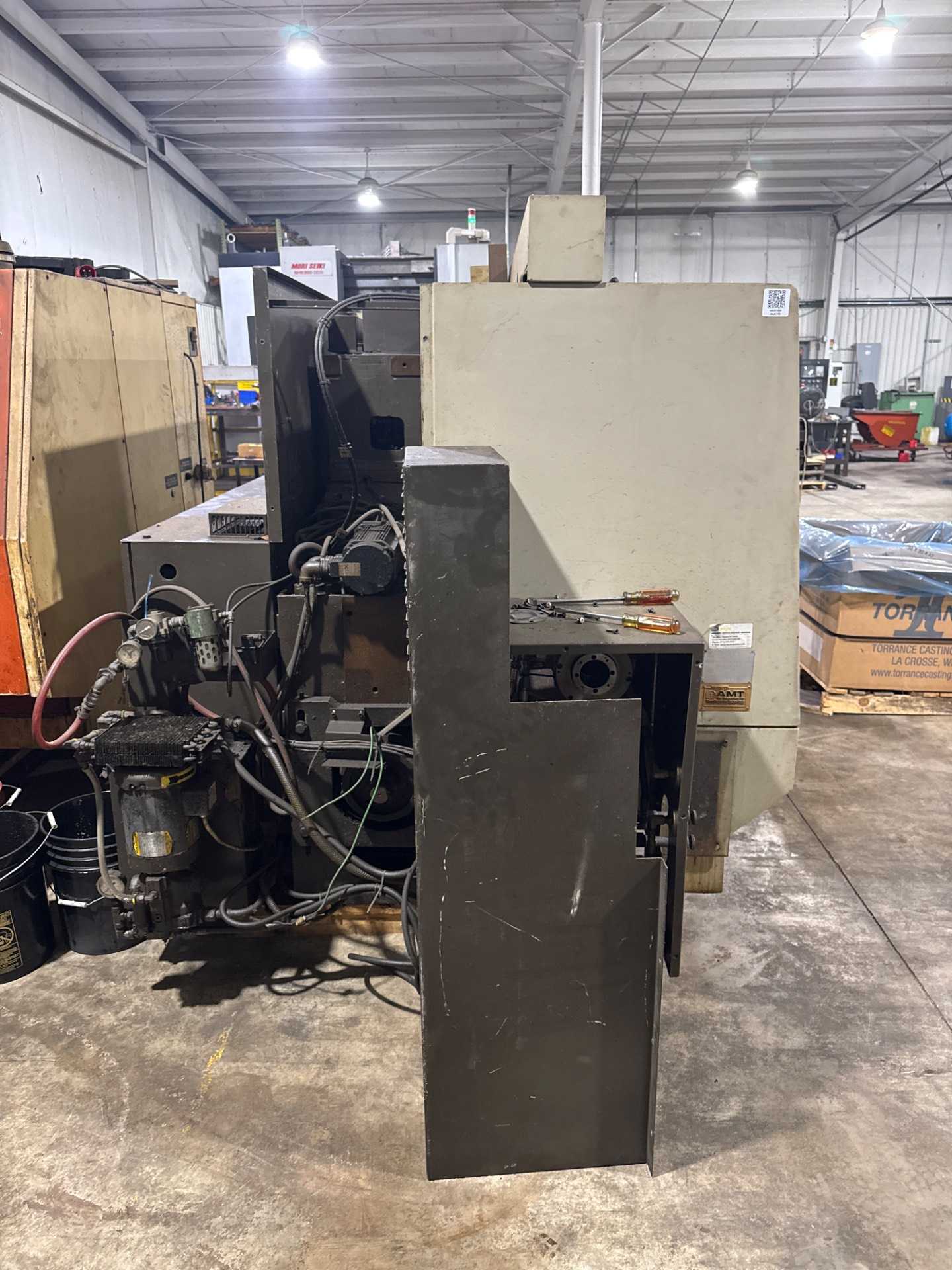 Hitachi-Seiki HT20S II CNC Lathe 20HP 3600RPM W/ Upgraded Chip Conveyor - CNC LATHES
