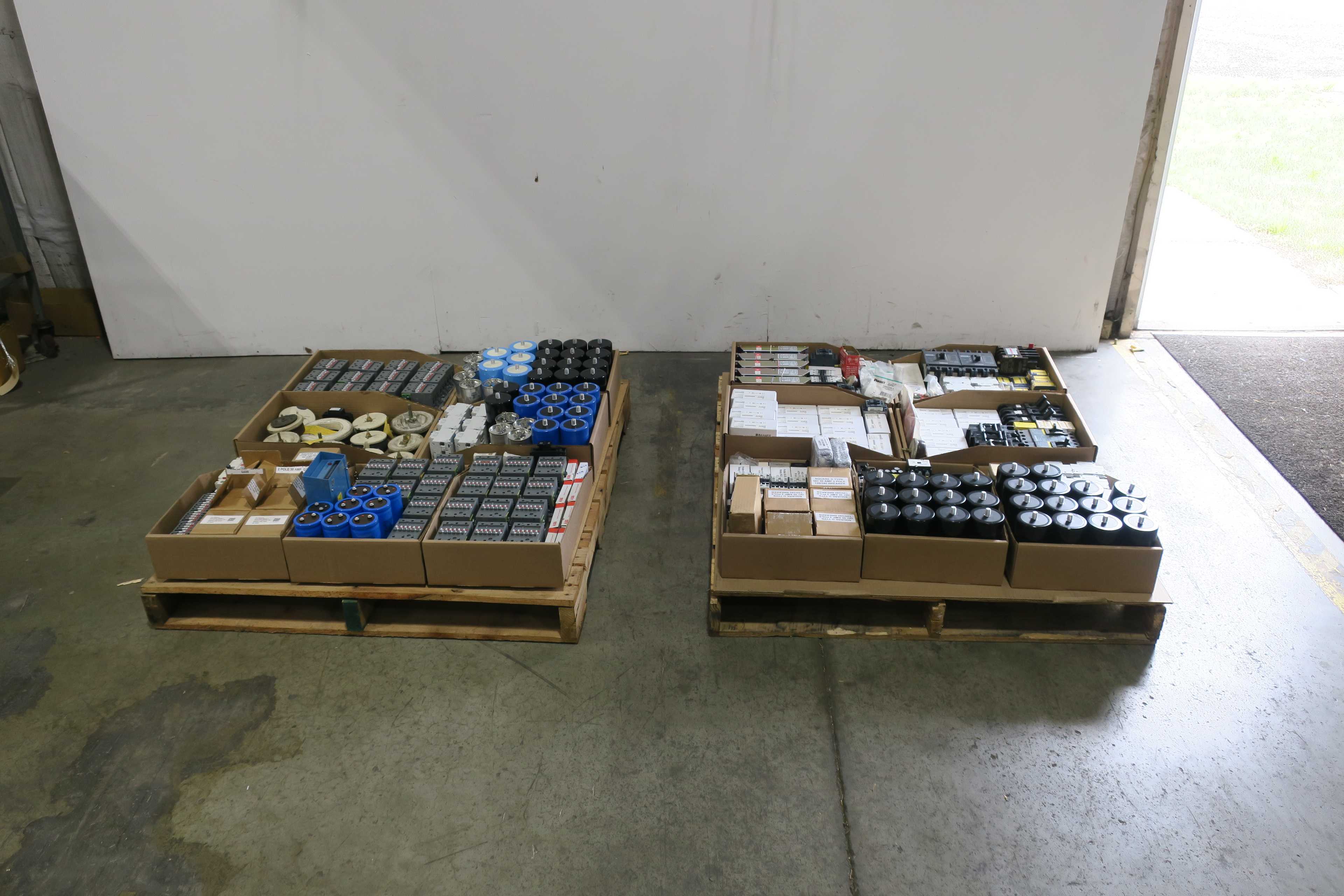 SKU 1784306 - 2 PALLETS OF ASSORTED ELECTRICAL COMPONENTS - ELECTRICAL COMPONENTS