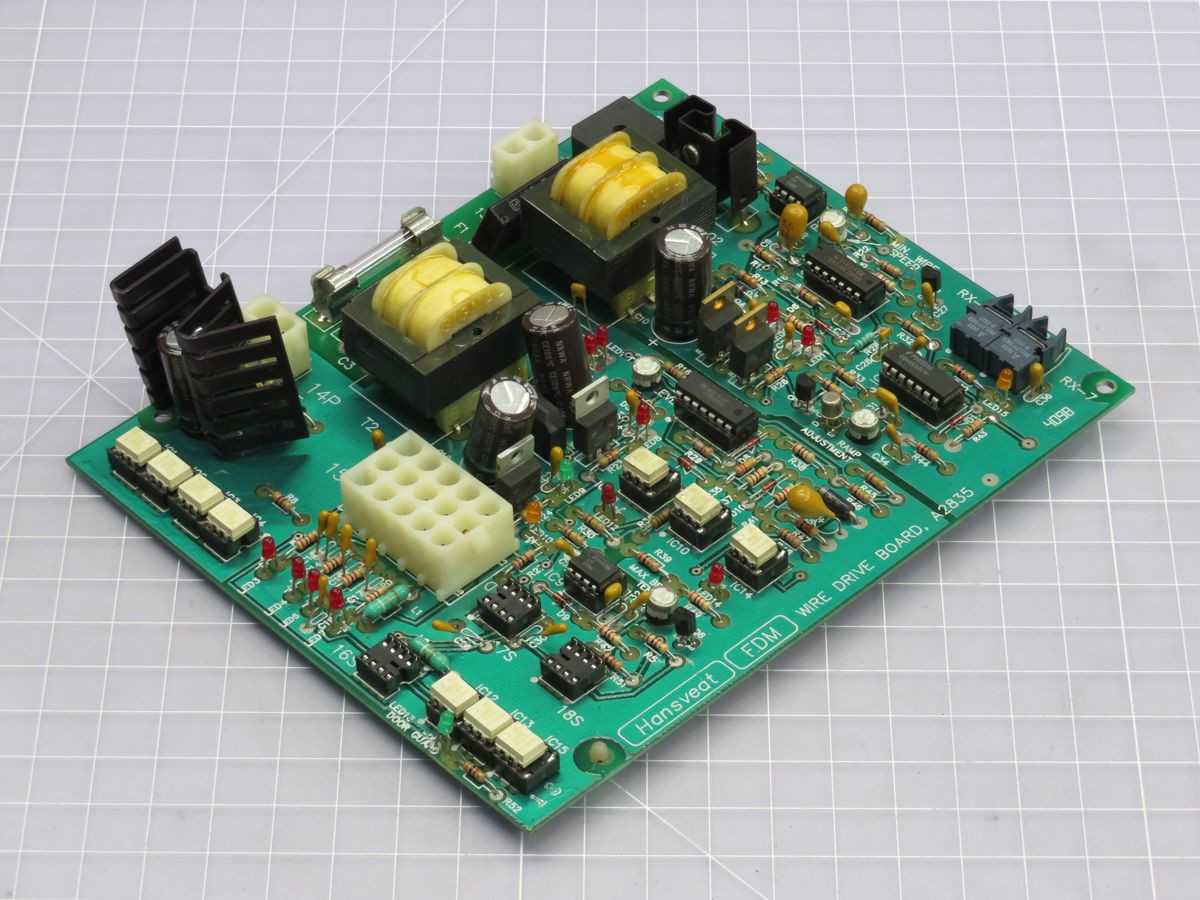HANSVEDT A2835 WIRE DRIVE CIRCUIT BOARD T248778 - PCB CIRCUIT BOARDS