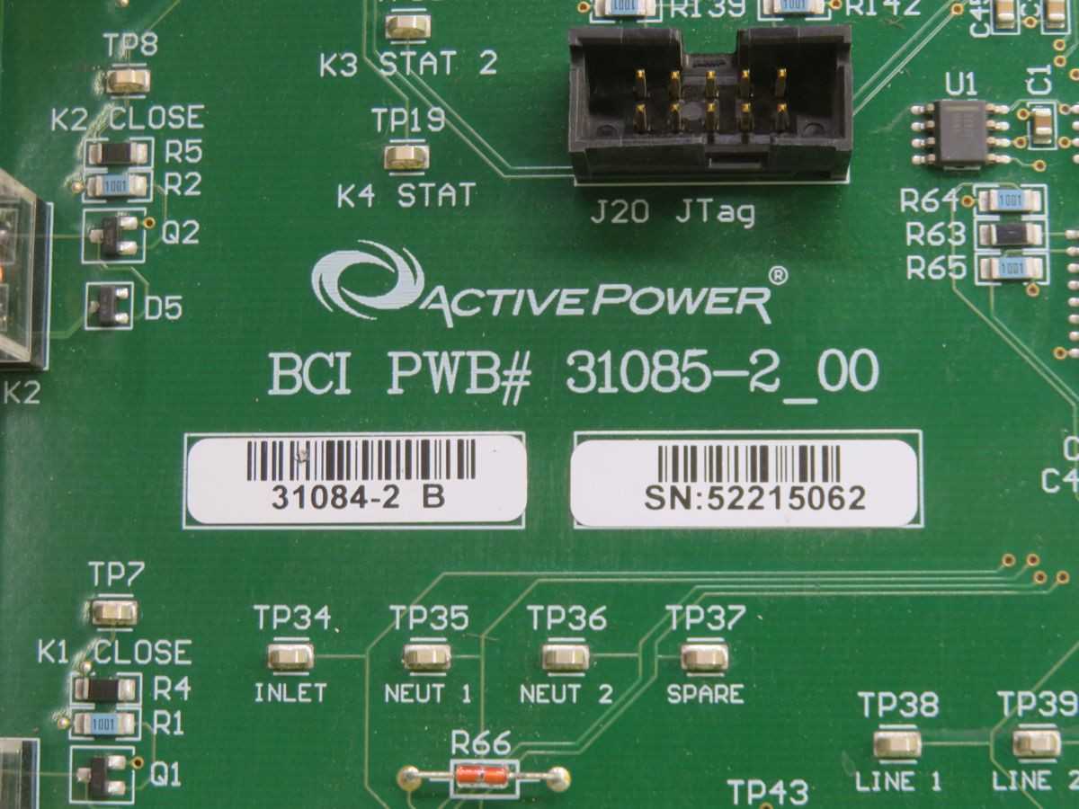 ACTIVE POWER 31085-2_00 31084-2 B BCI PWB CIRCUIT BOARD T260402 - PCB CIRCUIT BOARDS