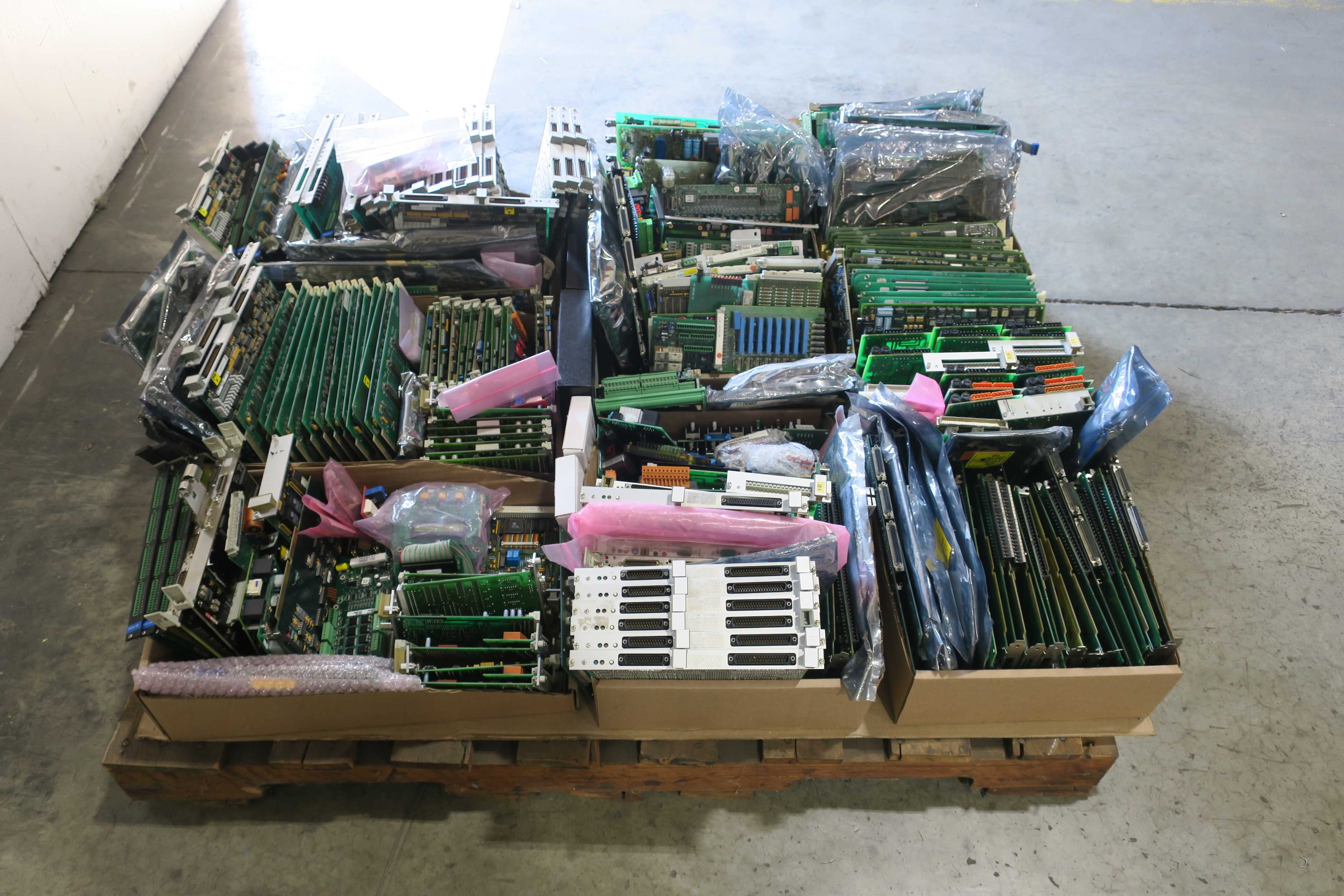 SKU 1784316 - PALLET OF ASSORTED PRINTED CIRCUIT BOARDS PCB - PCB CIRCUIT BOARDS